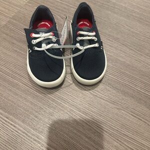 Sperry Navy and White Kids Sneakers